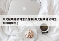 阳光区块链公司怎么样啊[阳光区块链公司怎么样啊知乎]